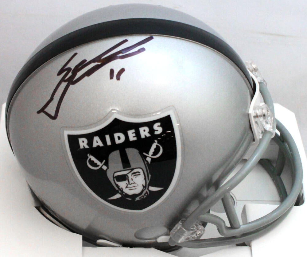 Richard Seymour Autographed Oakland Raiders Logo Football-Beckett