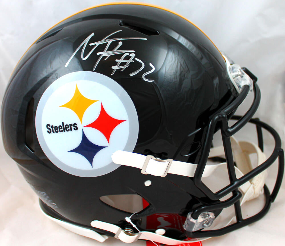 Najee Harris Signed Pittsburgh Steelers Eclipse Mini Helmet Fanatics