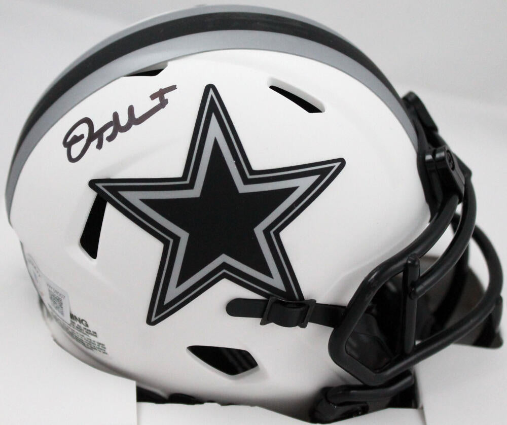 Dak Prescott Autographed Dallas Cowboys Camo Full Size Helmet- Beckett –  Super Sports Center