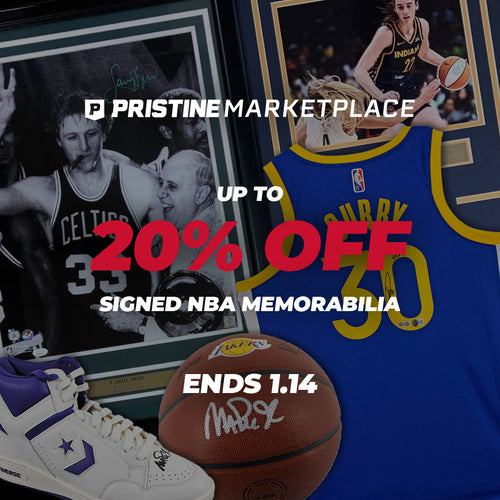 NBA Midseason Spotlight: Celebrate the 2024-25 Season with Up to 20% Off Memorabilia!