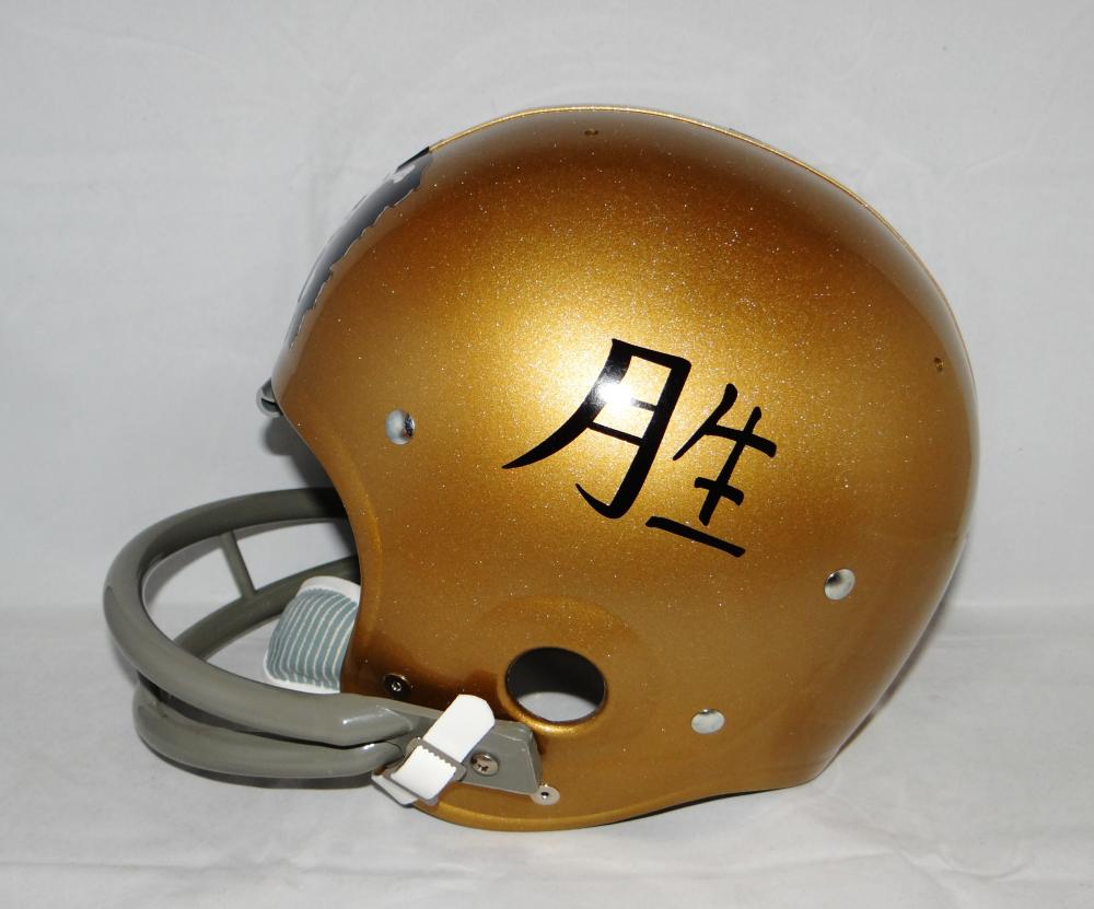 Roger Staubach Signed Navy Midshipmen Historic TK Helmet W/ Heisman- JSA W Auth