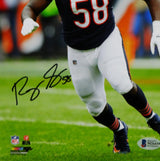 Roquan Smith Autographed Chicago Bears 8x10 Running Left PF Photo- Beckett