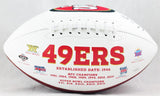 Kwon Alexander Autographed San Francisco 49ers Logo Football - JSA W Auth *Black