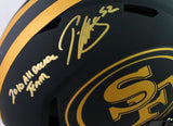 Patrick Willis Signed 49ers Eclipse Authentic FS Helmet w/ 3 Insc- Beckett W*Gld