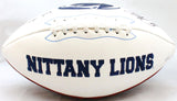 Miles Sanders Autographed Penn State Nittany Lions Logo Football w/ Insc- JSA W