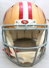 Frank Gore Autographed F/S San Francisco 49ers Speed Authentic Helmet-JSA W *Black