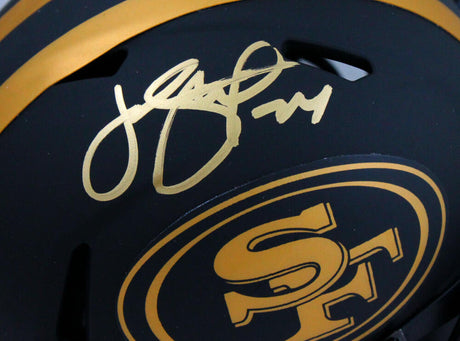 Joe Staley Autographed San Francisco 49ers Eclipse Mini Helmet-Beckett W Hologram *Gold