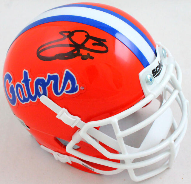 Emmitt Smith Autographed Florida Gators Schutt Mini Helmet-Beckett W Hologram *Black Image 1