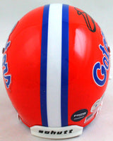 Emmitt Smith Autographed Florida Gators Schutt Mini Helmet-Beckett W Hologram *Black Image 3