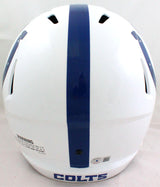 Marshall Faulk Autographed Colts F/S Speed Helmet w/ROY - Beckett W Hologram *Black