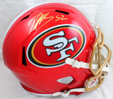 Patrick Willis Signed F/S San Francisco 49ers Flash Speed Helmet-Beckett W Hologram *Gold