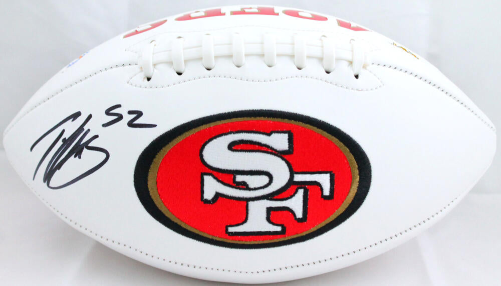 Patrick Willis Autographed San Francisco 49ers Logo Football-Beckett W Hologram *Black