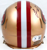 Jimmie Ward Autographed San Francisco 49ers Speed Mini Helmet-Beckett W Hologram *Black Image 3