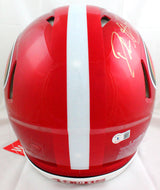 Deion Sanders Autographed San Francisco 49ers F/S Flash Speed Authentic Helmet-Beckett W Hologram *Gold Image 4