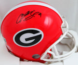 Champ Bailey Autographed Georgia Bulldogs Mini Helmet-Beckett W Hologram *Black Image 1