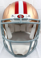 Frank Gore Autographed F/S San Francisco 49ers Speed Authentic Helmet-Beckett W Hologram *Black Image 3