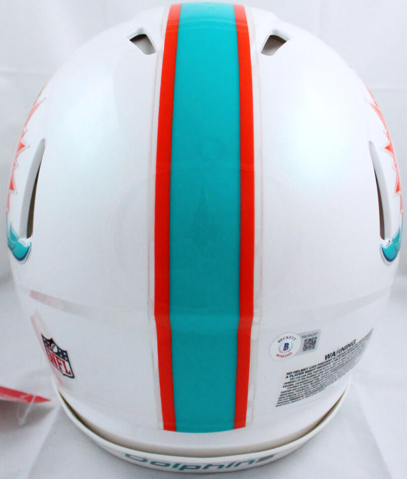 Tyreek Hill Autographed Miami Dolphins F/S Speed Authentic Helmet-Beckett W Hologram *Black Image 4