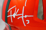 Sapp, Irvin, Johnson, Lewis, Gore Signed F/S Miami Hurricanes Flash Speed Authentic Helmet-Beckett W Hologram/JSA W   Image 6