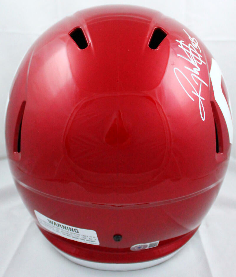 Roy Williams Autographed Oklahoma Sooners F/S Riddell Speed Helmet w/Natl Champs-Beckett W Hologram *White Image 5