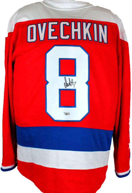 Alexander Ovechkin Autographed Washington Capitals Fanatics Breakaway Jersey-Fanatics *Black Image 1