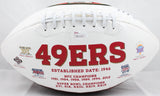 Anquan Boldin Autographed San Francisco 49ers Logo Football- JSA W Auth Image 3