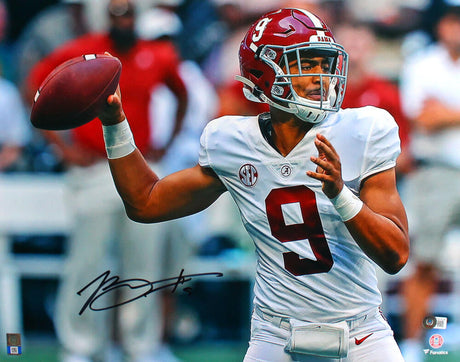 Bryce Young Autographed Alabama Crimson Tide 16x20 Close Up-Beckett W Hologram *Black Image 1