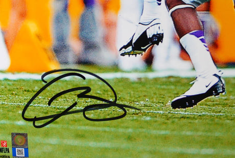 Odell Beckham Jr. Autographed LSU 16x20 Jump Catch Photo-Beckett W Hologram *Black Image 2