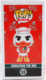 Ray Lewis Autographed Miami Hurricanes Funko Pop Figurine #12- Beckett W Hologram *Orange Image 4