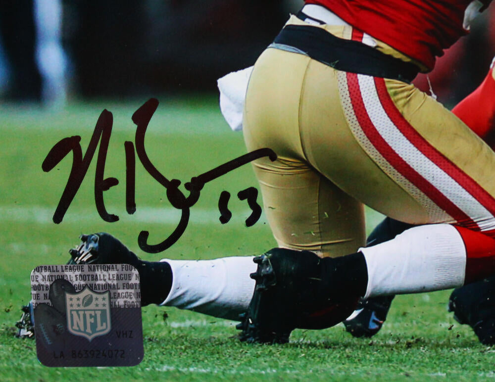 Patrick Willis NaVorro Bowman Signed San Francisco 49ers 8x10 Photo-Beckett W Hologram *Black Image 2