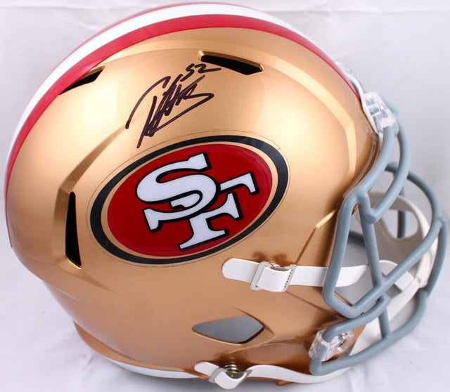 Patrick Willis Autographed F/S San Francisco 49ers Speed Helmet- Beckett W Hologram *Black Image 1