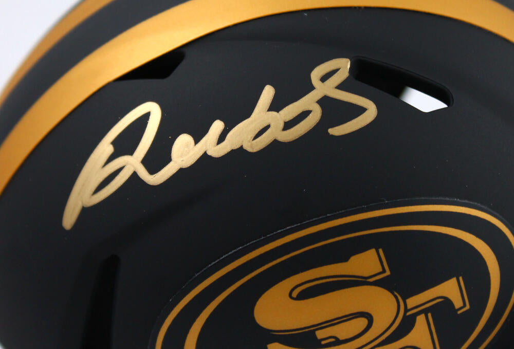 Deebo Samuel Autographed San Francisco 49ers Eclipse Speed Mini Helmet - JSA *Gold Image 2