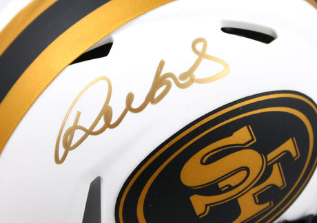 Deebo Samuel Autographed San Francisco 49ers Lunar Speed Mini Helmet - JSA *Gold Image 2