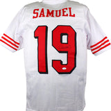 Deebo Samuel Autographed White Shadow # Pro Style Jersey- JSA *Black Image 1