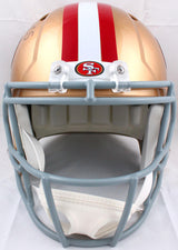 Elijah Mitchell Autographed San Francisco 49ers F/S Speed Helmet-Beckett W Hologram *Black Image 3