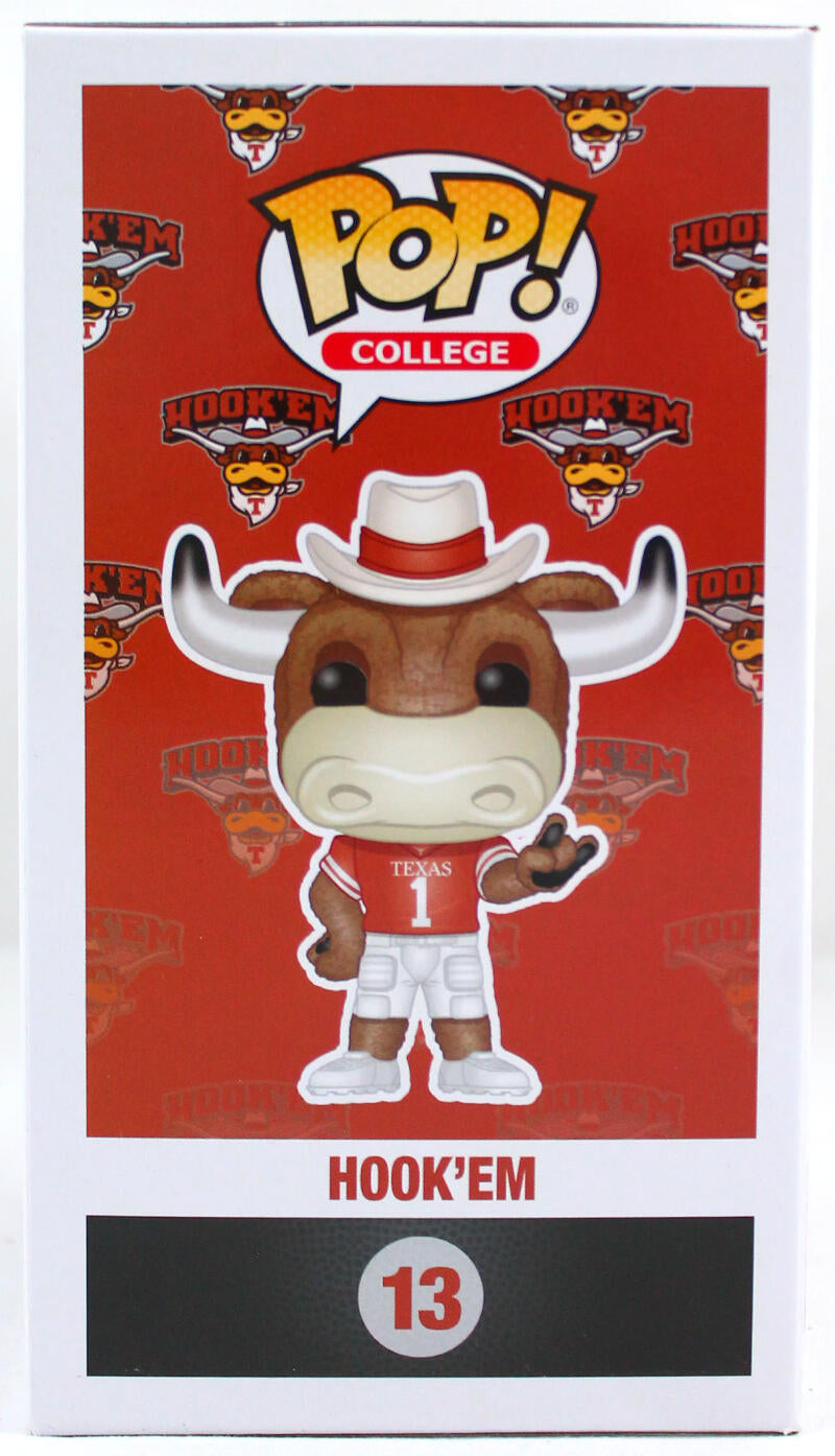 Earl Campbell Autographed Texas Longhorns Funko Pop Figurine #13- Beckett W Hologram *Orange Image 4