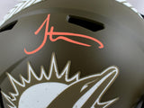 Tyreek Hill Autographed Miami Dolphins F/S STS Speed Helmet-Beckett W Hologram *Orange Image 2