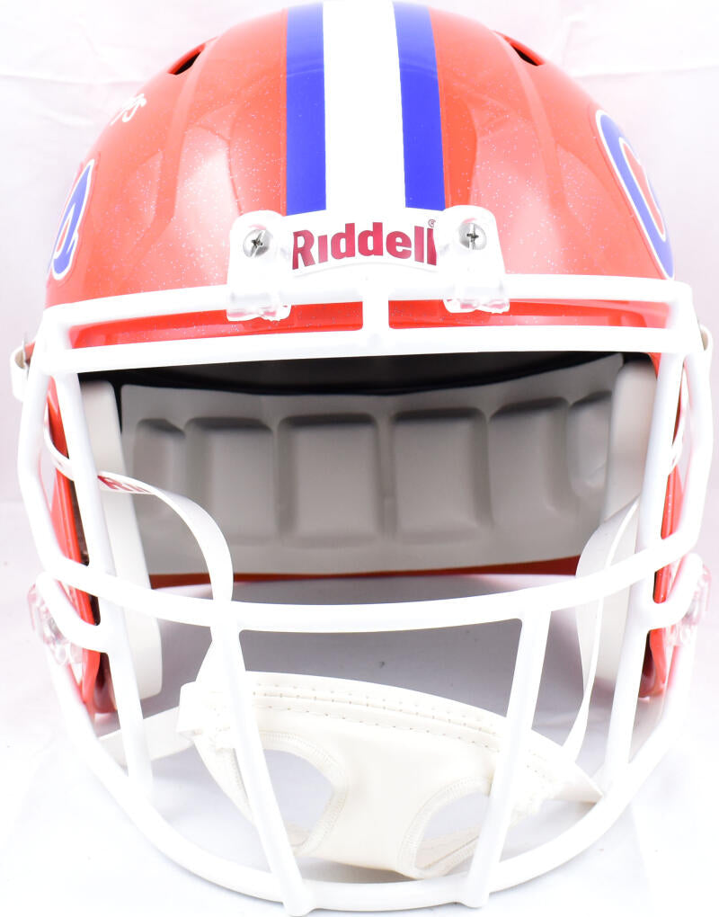 Fred Taylor Autographed Florida Gators Speed F/S Helmet w/Champs- Beckett W Hologram *White Image 4