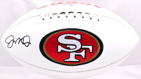 Joe Montana Autographed San Francisco 49ers Logo Football - Beckett Hologram *Black Image 1