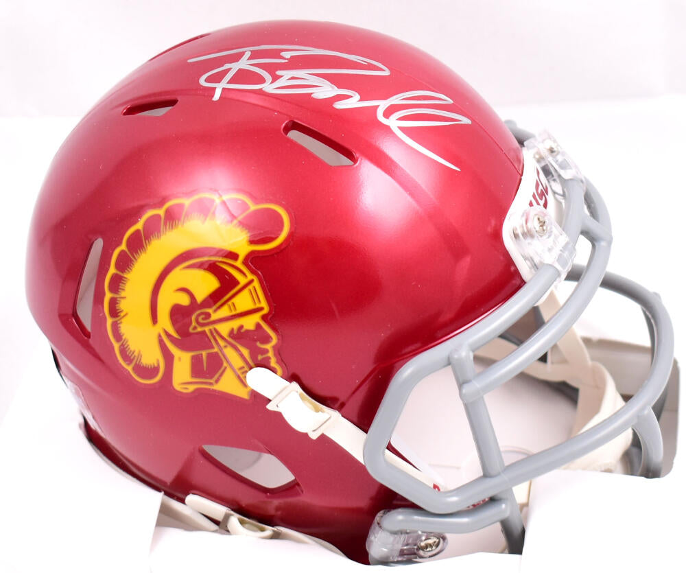 Tony Boselli Autographed USC Trojans Speed Mini Helmet- Beckett W Hologram *Silver Image 1