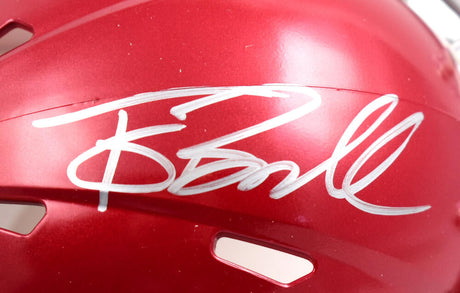 Tony Boselli Autographed USC Trojans Speed Mini Helmet- Beckett W Hologram *Silver Image 2