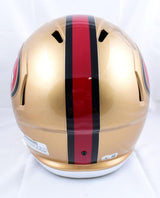 Patrick Willis Autographed F/S 96-08 San Francisco 49ers Speed Helmet w/DPOY - Beckett W Hologram *Black Image 3