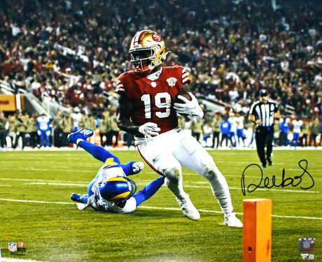 Deebo Samuel Autographed San Francisco 49ers 16x20 Running Photo- Fanatics *Black Image 1