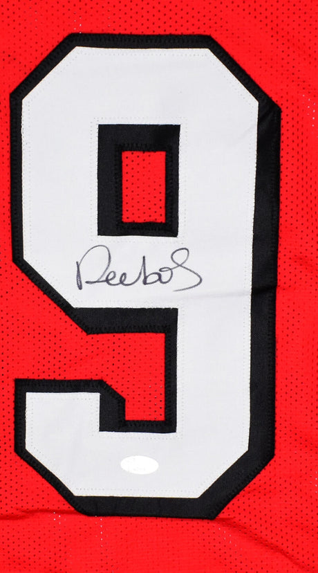 Deebo Samuel Autographed Red Shadow Pro Style Jersey- JSA *Black Image 2