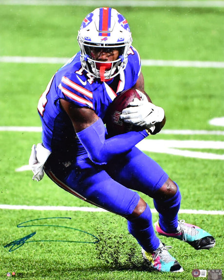 Stefon Diggs Autographed Buffalo Bills 16x20 Catch Photo-Beckett W Hologram *Blue Image 1