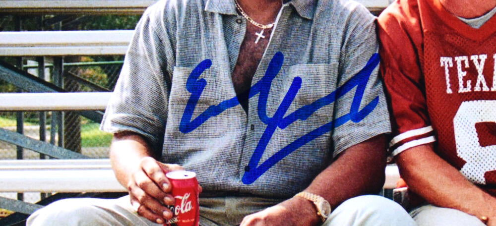 Earl Campbell Signed Texas Longhorns 8x10 w/Matthew McConaughey Photo- Beckett W Hologram *Blue Image 2