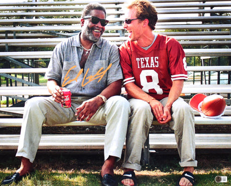 Earl Campbell Signed Texas Longhorns 16x20 w/Matthew McConaughey Photo- Beckett W Hologram *Orange Image 1