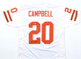 Earl Campbell Autographed White College Style Jersey - Beckett W Hologram *Black Image 1