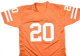 Earl Campbell Autographed Orange College Style Jersey  - Beckett W Hologram *Black Image 3