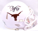 Jordan Shipley Autographed Texas Longhorns Speed Mini Helmet-Beckett W Hologram *Black Image 1