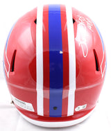 Thurman Thomas Autographed Buffalo Bills 87-01 F/S Speed Helmet w/HOF-Beckett W Hologram *White Image 4